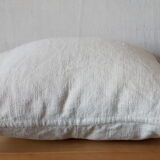 Old hemp canvas cushion 45x45 cm