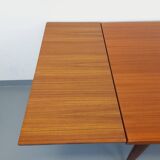 Vintage Scandinavian style dining table from the 50s and 60s in teak with extensions