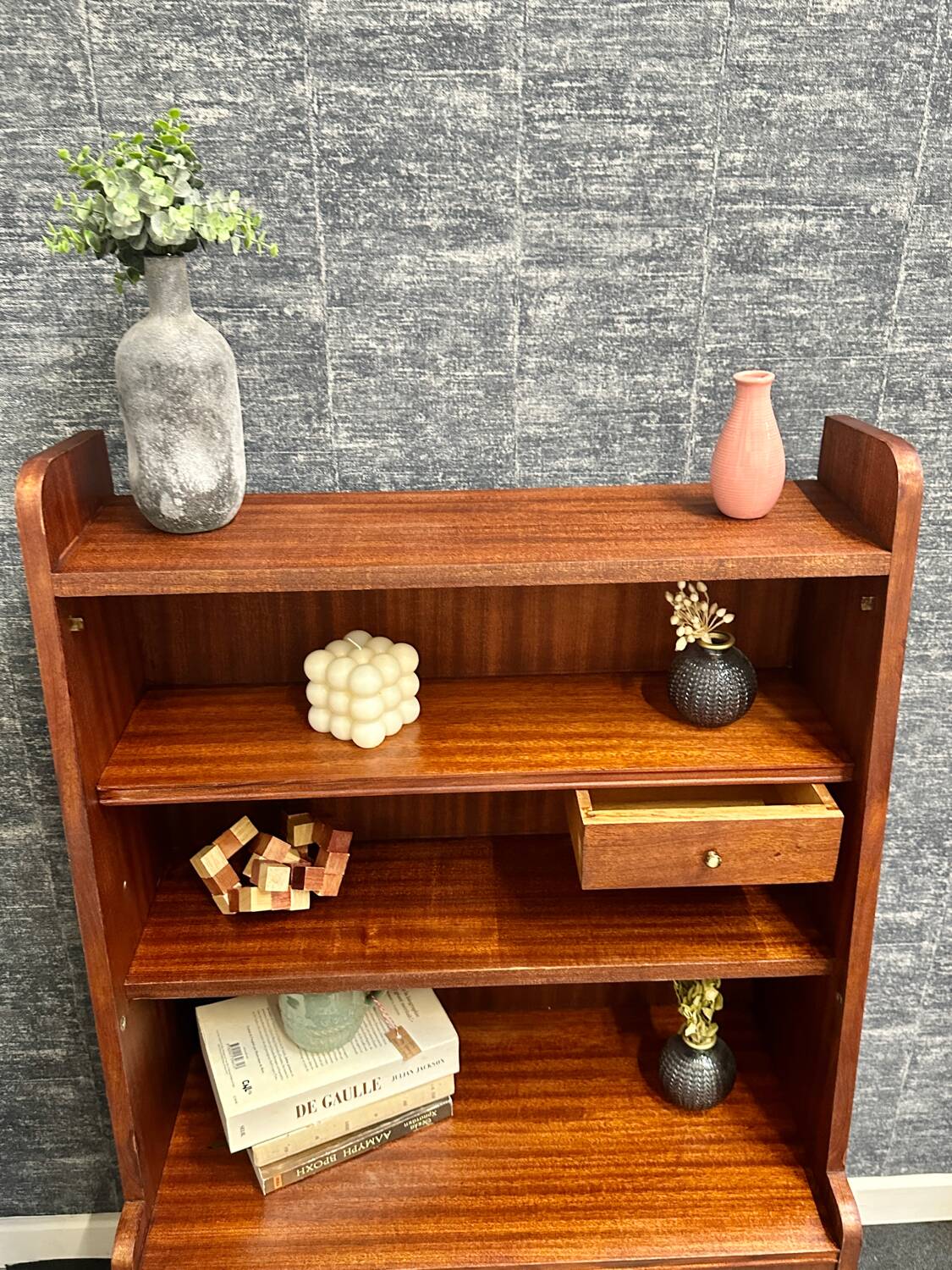 Vintage Scandinavian bookcase