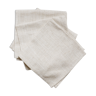 Set of 4 mottled beige towels