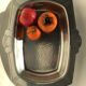 Metal art deco rectangle tray