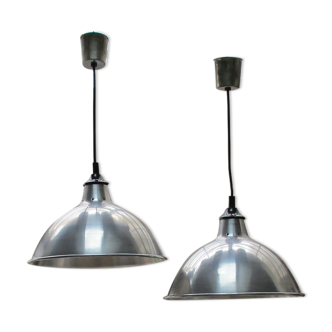 Industrial style hanging lamps