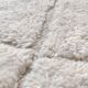 Tapis berbere losange blanc 150x250 cm