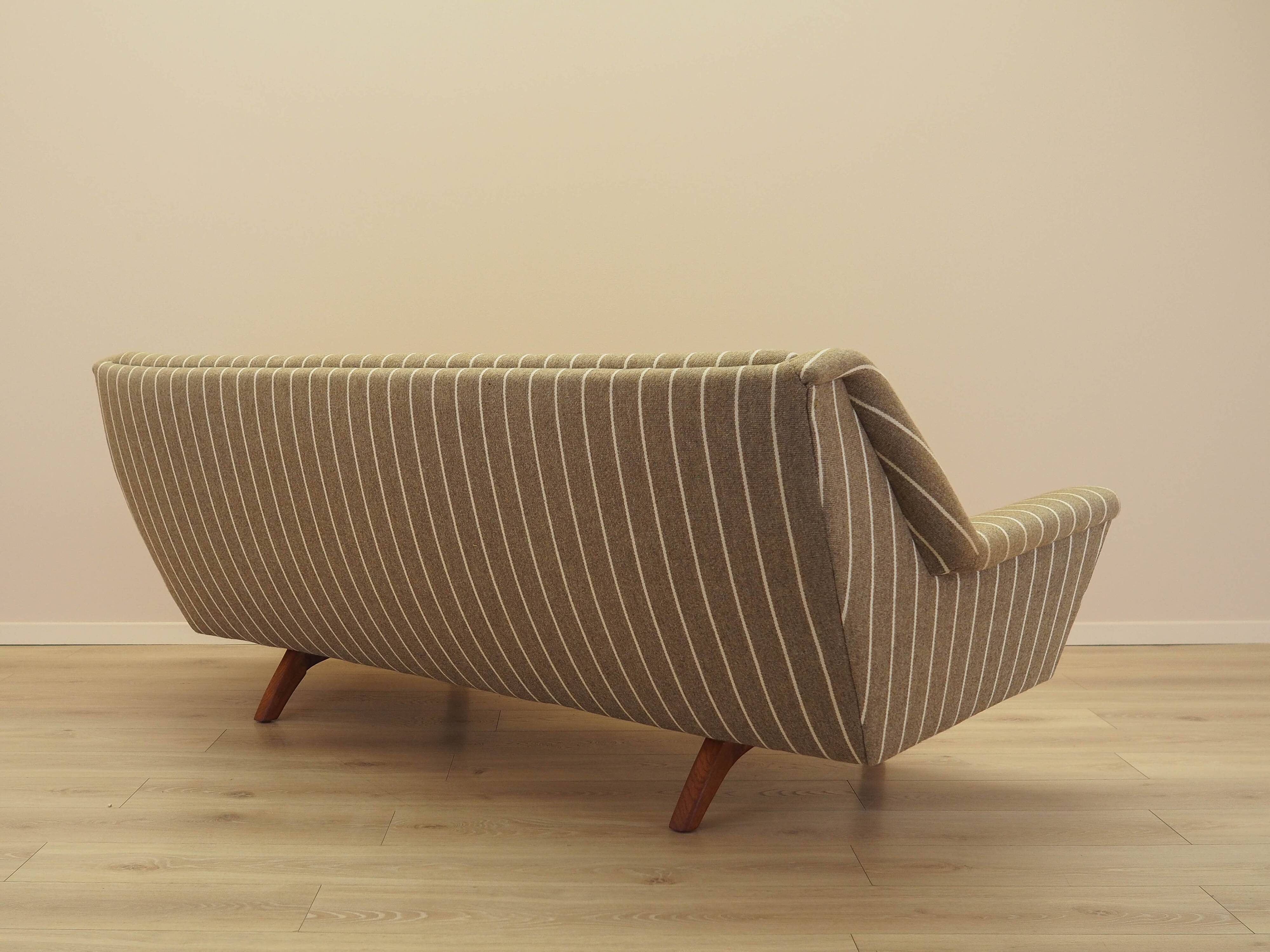 Beige sofa, Danish design, 1970s, made in Denmark
