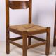 Pair of Beech and Rope Dining Chairs — in the Style Magistretti/Michelucci