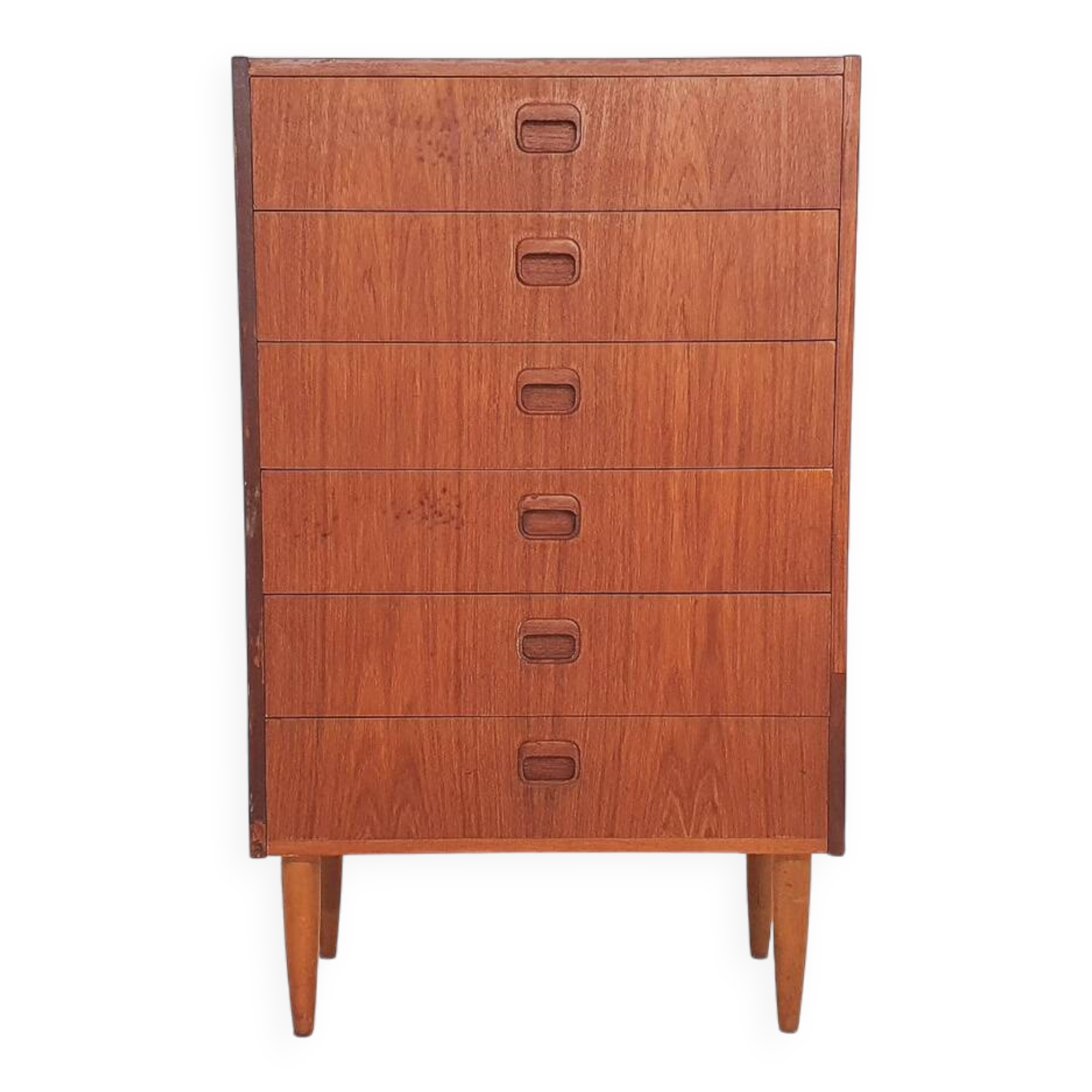 Commode en teck par MSI, Suède années 1950