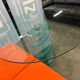 Vintage twisted glass table from the 90s.