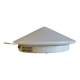 Ceiling light or conical opaline globe wall light - 80s/90s