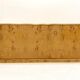 Enfilade loupe d'elm and brass 1970s