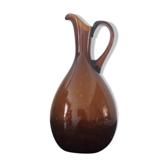 Biot glass bubble glass carafe