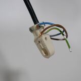 Ceiling Lamp Opal Glass 1970s Peill Putzler Design