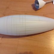 Scandinavian vintage 1960s white opaline warhead suspension
