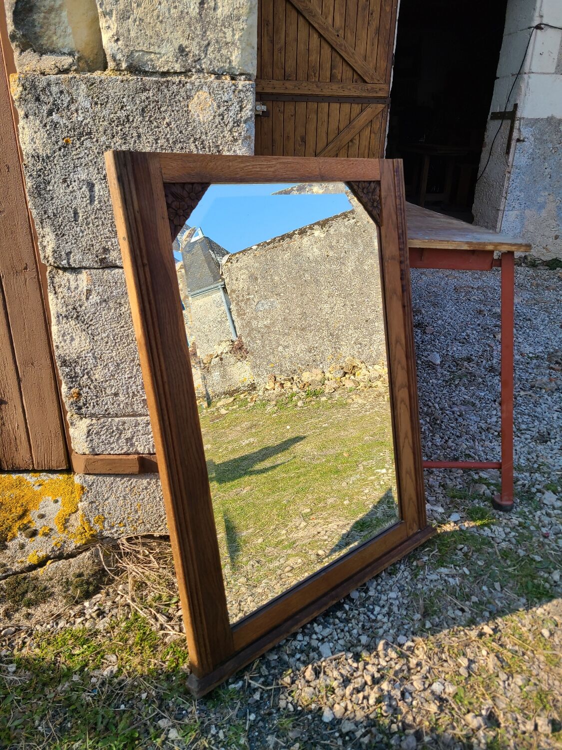 Vintage art deco mirror circa 1920-30