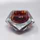 1960s Brown Ashtray or Catchall by Flavio Poli for Seguso