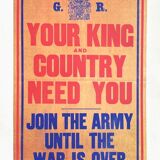 Poster your king and country need you
