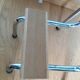 Walking step ladder stool