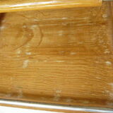Servant in chrome and 50s glass wood