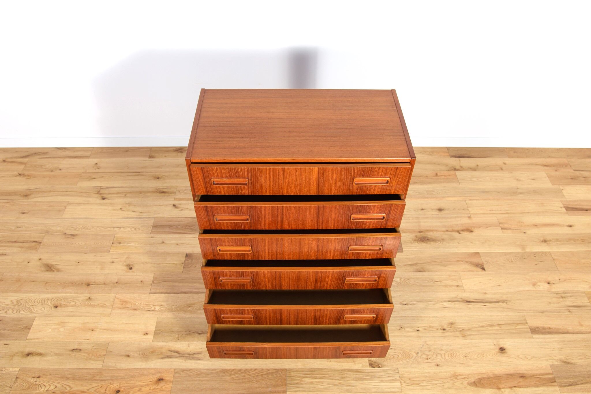 Commode en teck du milieu du siècle par E. Jensen & J. Andersen pour Westergaard Mobelfabrik, années 1960