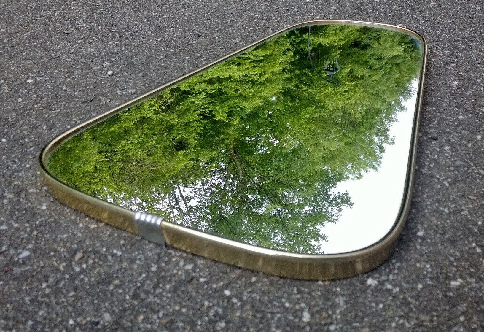 Miroir rétroviseur années 1960 50x28cm