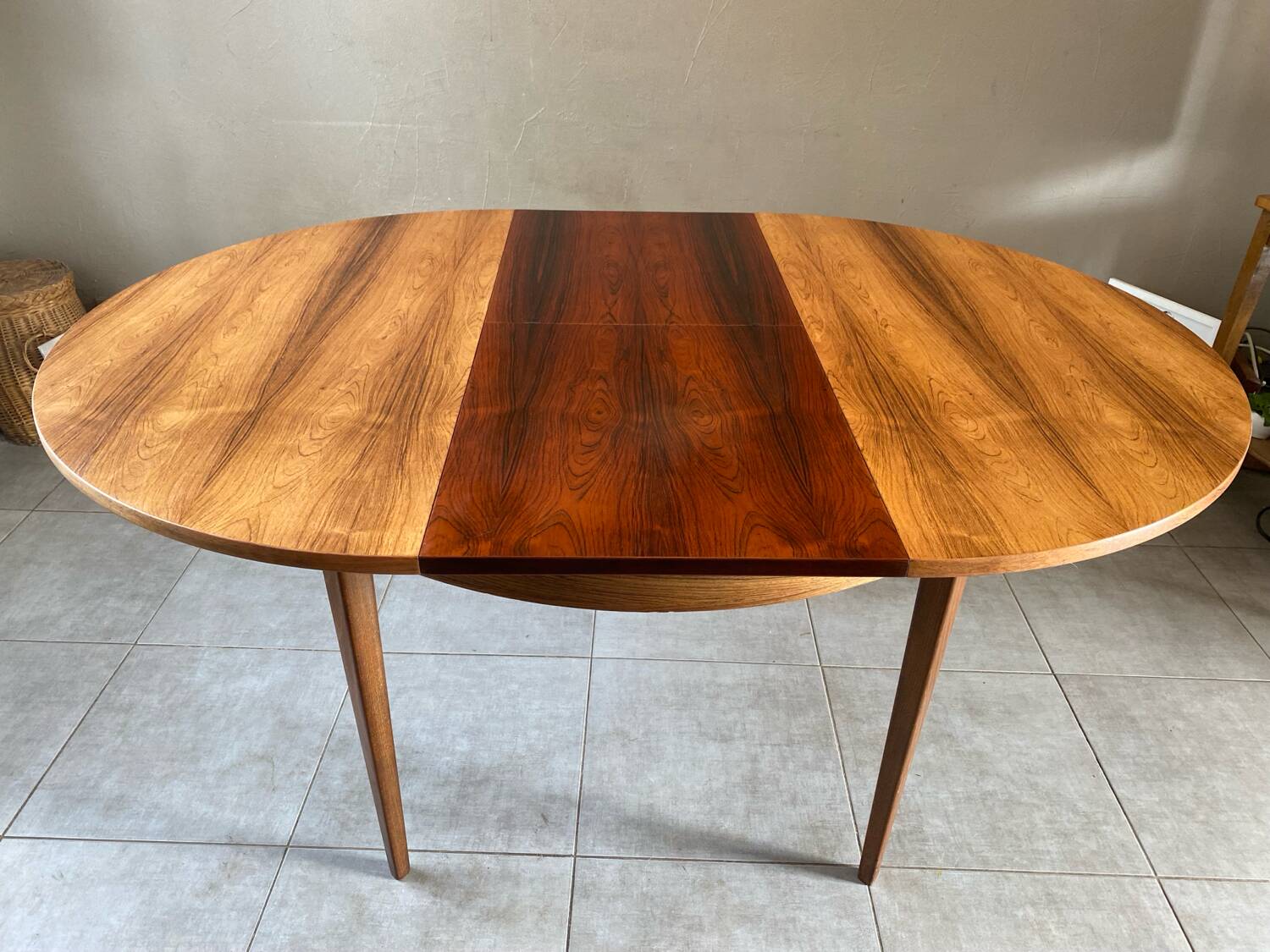 Vintage rosewood round table