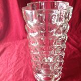 Vintage art deco glass vase