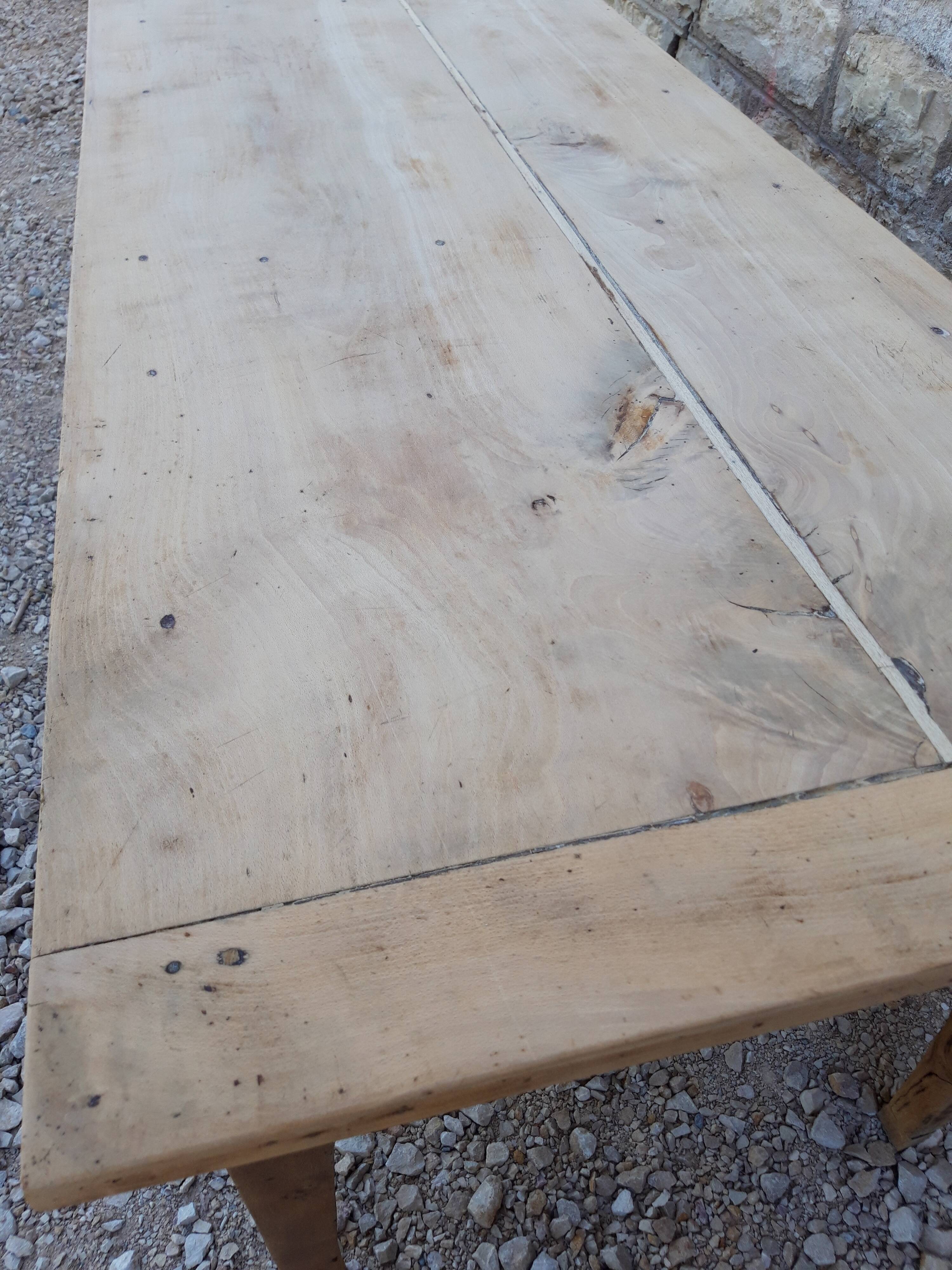 Firm table bressane brut XIXth