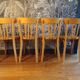 Set 4 chaises de bistrot Baumann bois clair