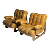Vintage Italian armchairs 1970-1980