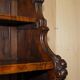 Pair of Regency cascade bookshelves in hardwood, 2.1 m in height.