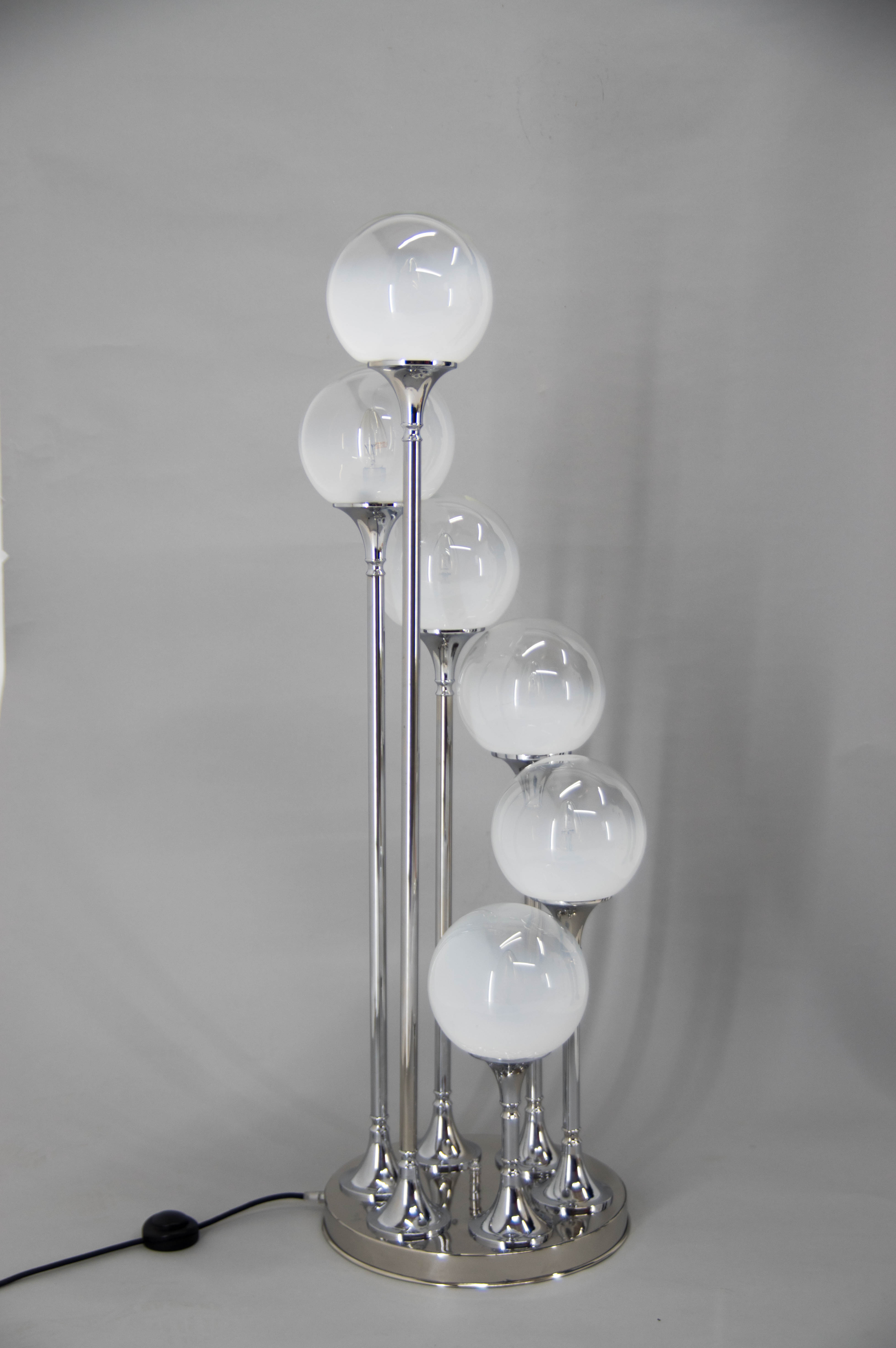 6-arms Floor Lamp by Targetti Sankey, Italy, 1960s