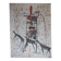 Signed table by Alphonse Sallah, The wolves have entered the city, technique