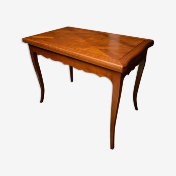 Table à plateau portefeuille longueur modulable Louis XV 281cm