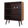 Étagère en palissandre danois avec étagère réglable, années 1960