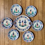 Henriot Quimper cake dish