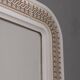 Vintage Plastic Wall Mirror with Carrara Matta, 1970s
