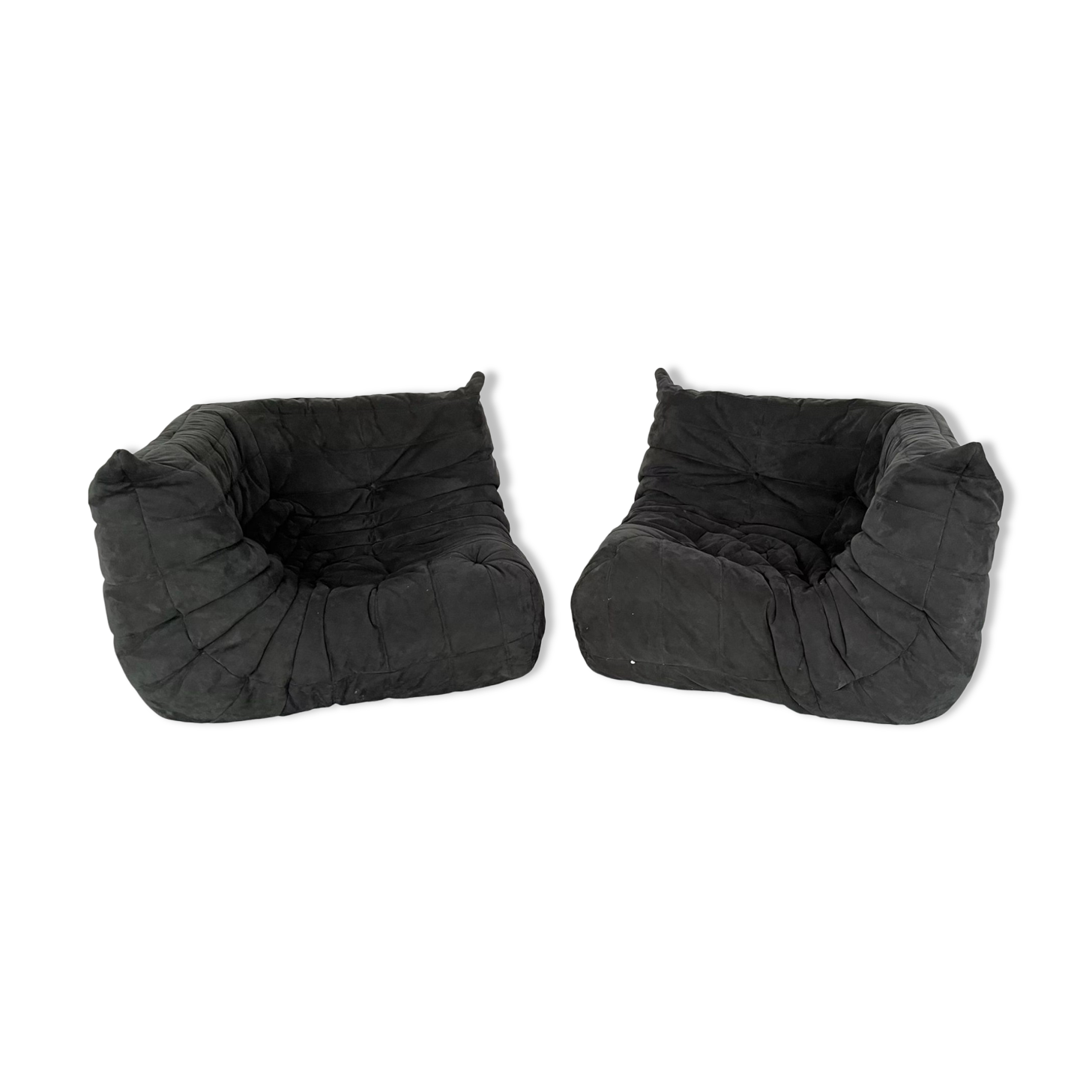 Togo Lounge Chair by Michel Ducaroy for Ligne Roset, 1980s,set of 2