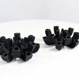 50s cast iron candlestick