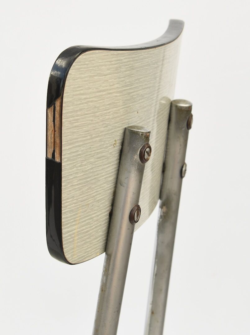 Paire de chaises en formica vintage