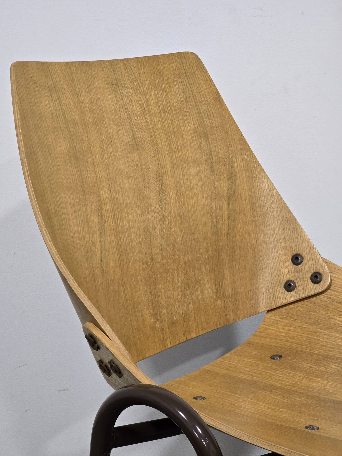 Pair of Lupina Stackable Chairs by Niko Kralj, 1970s Vintage Yugoslavi