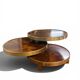 Coffee Table with 3 Platforms in Elm Burl - Maria Pergay