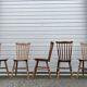 10 bistro chairs troquet "menuet" baumann 1970
