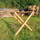 Retro bamboo stool
