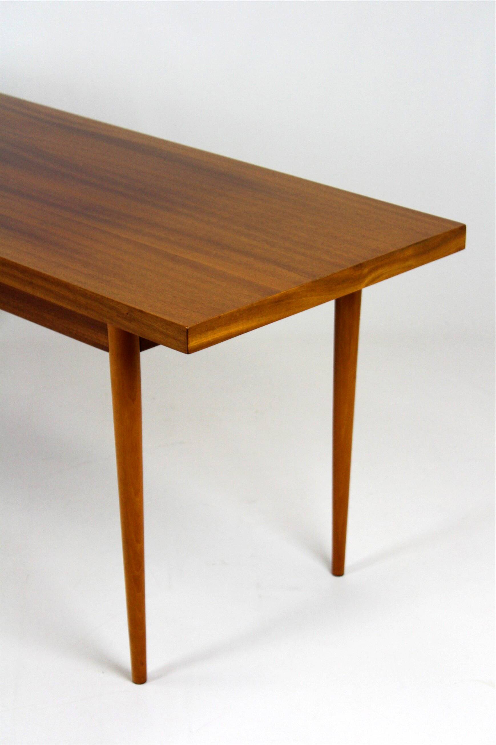 Mahogany Coffee Table from Up Zavody, 1969