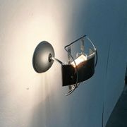 Postmodern wall lamp Warrior by Emanuele Ricci for Sidecar Artemide, 1980s.