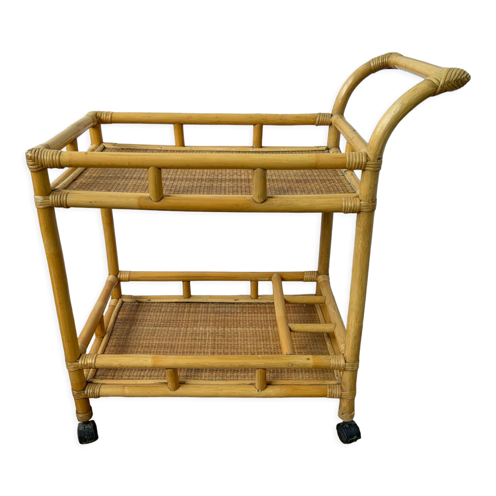 Selency rolling table x Monoprix Croisé Laroche