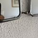 Vintage 1960 triptych barber mirror silvered Arpin - 28 x 70 cm