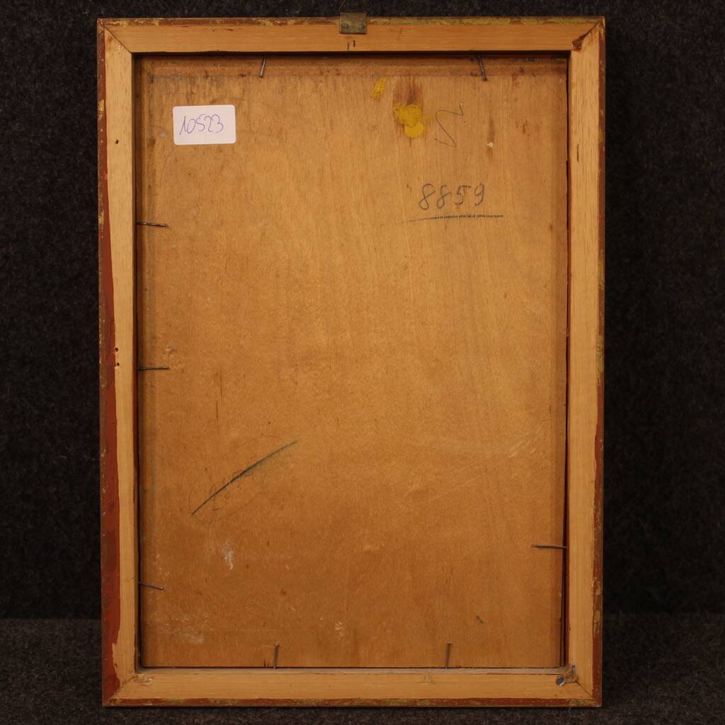 Tableau paysage italien signé M. Gheduzzi des années 40