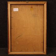 Tableau paysage italien signé M. Gheduzzi des années 40