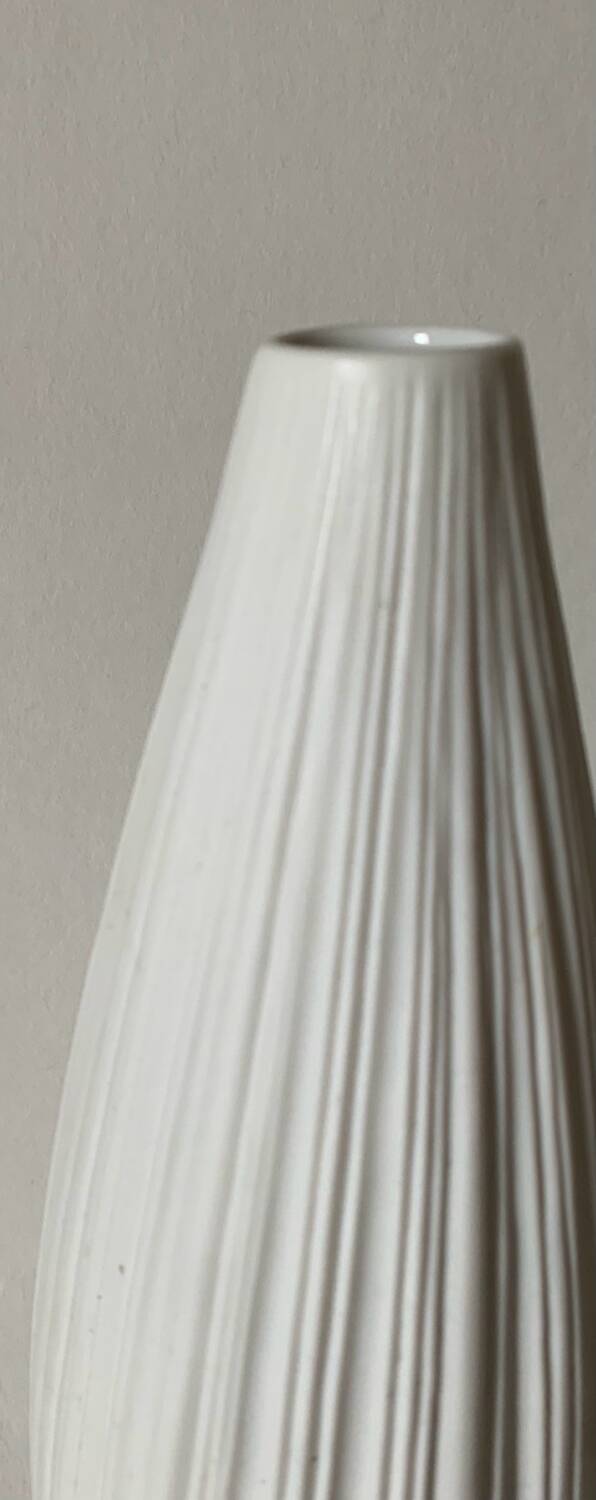 Large white Rosenthal studio vase