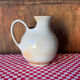 Vintage stoneware pitcher from Marais, France.